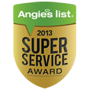 Our achievement - 2013 Angie's List - Super Service Award