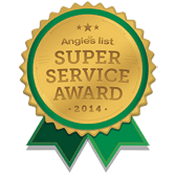 Our achievement - 2014 Angie's List - Super Service Award