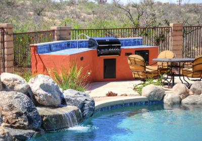 Tucson Outdoor Fireplaces, Outdoor Kitchen, and Fire Pits - All Terrain Landscape Creations
