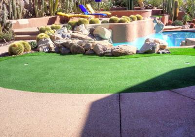 Tucson Patio, Pavers, and Walls- Landscape Architects- All Terrain Landscape Creations - Putting Green